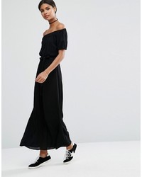 Robe longue noire Asos