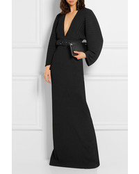 Robe longue noire SOLACE London