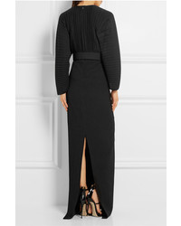 Robe longue noire SOLACE London