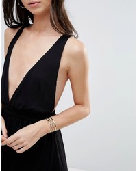 Robe longue noire Asos