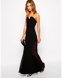 Robe longue noire Jarlo