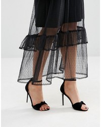 Robe longue noire Asos