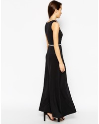 Robe longue noire