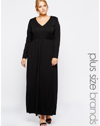 Robe longue noire