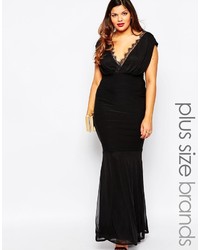 Robe longue noire