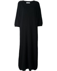 Robe longue noire Societe Anonyme