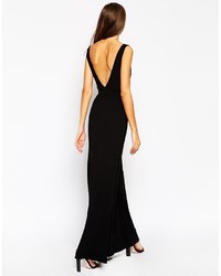 Robe longue noire Asos