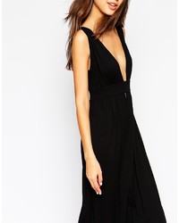 Robe longue noire Asos