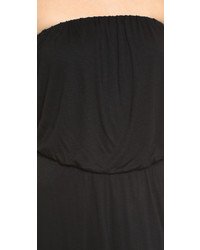 Robe longue noire Velvet