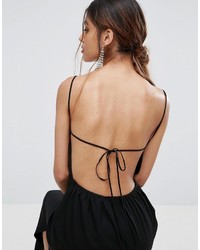 Robe longue noire Asos