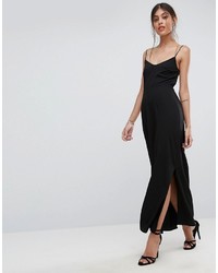 Robe longue noire Asos