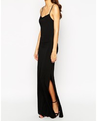 Robe longue noire