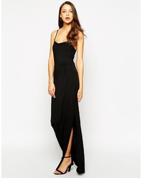 Robe longue noire