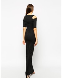 Robe longue noire