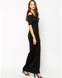 Robe longue noire