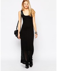 Robe longue noire