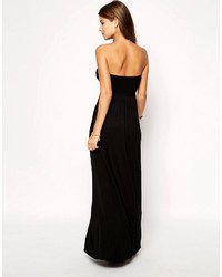 Robe longue noire Asos