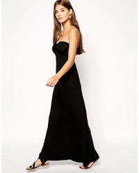 Robe longue noire Asos