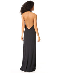 Robe longue noire Flynn Skye