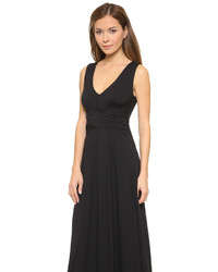 Robe longue noire Three Dots