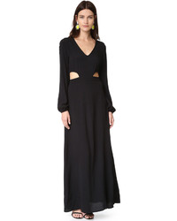 Robe longue noire Wildfox Couture