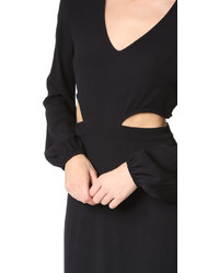 Robe longue noire Wildfox Couture