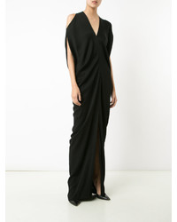 Robe longue noire Zero Maria Cornejo