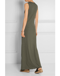 Robe longue olive James Perse