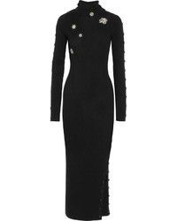 Robe longue ornée noire Preen by Thornton Bregazzi