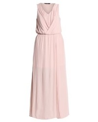 Robe longue rose Only