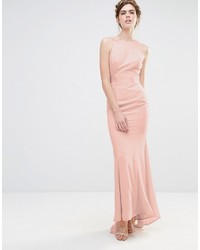 Robe longue rose Jarlo