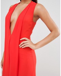 Robe longue rouge Aq/Aq