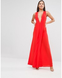 Robe longue rouge Aq/Aq