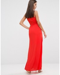 Robe longue rouge Aq/Aq