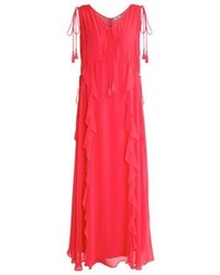 Robe longue rouge Max Mara