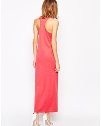 Robe longue rouge Selected