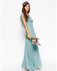 Robe longue turquoise Asos