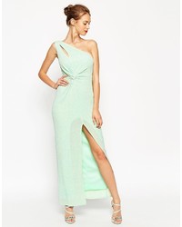 Robe longue vert menthe Asos