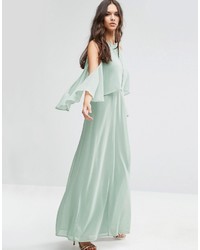 Robe longue vert menthe Asos