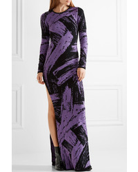 Robe longue violet clair Sibling