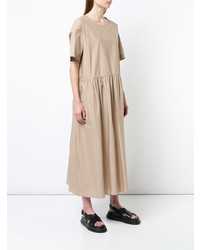 Robe midi beige Uma Wang