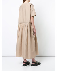 Robe midi beige Uma Wang