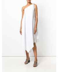 Robe midi blanche Caravana