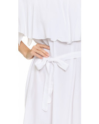 Robe midi blanche MLM Label