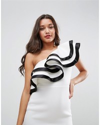 Robe midi blanche Asos