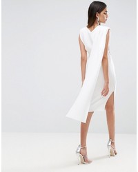 Robe midi blanche Asos