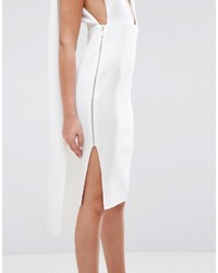 Robe midi blanche Asos