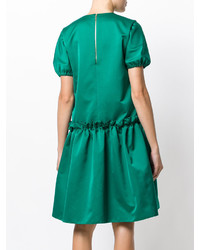 Robe midi bleu canard Rochas