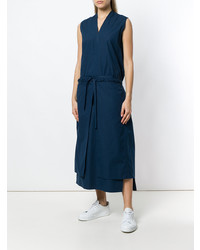 Robe midi bleu marine Nehera