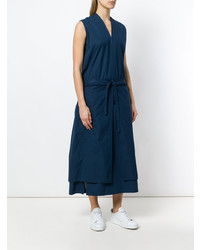 Robe midi bleu marine Nehera